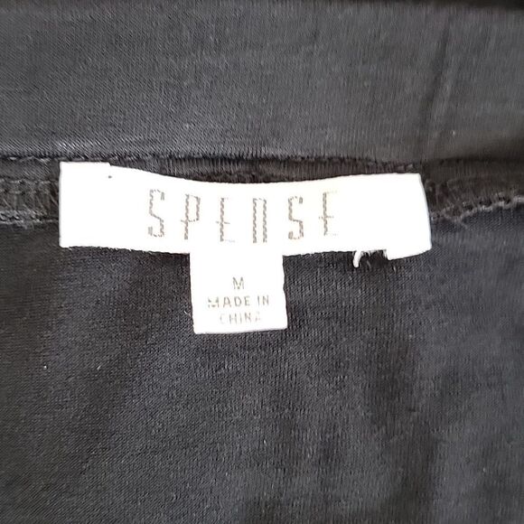 Spense faux wrap skirt with fringe - black Women's Size M - Picture 6 of 9